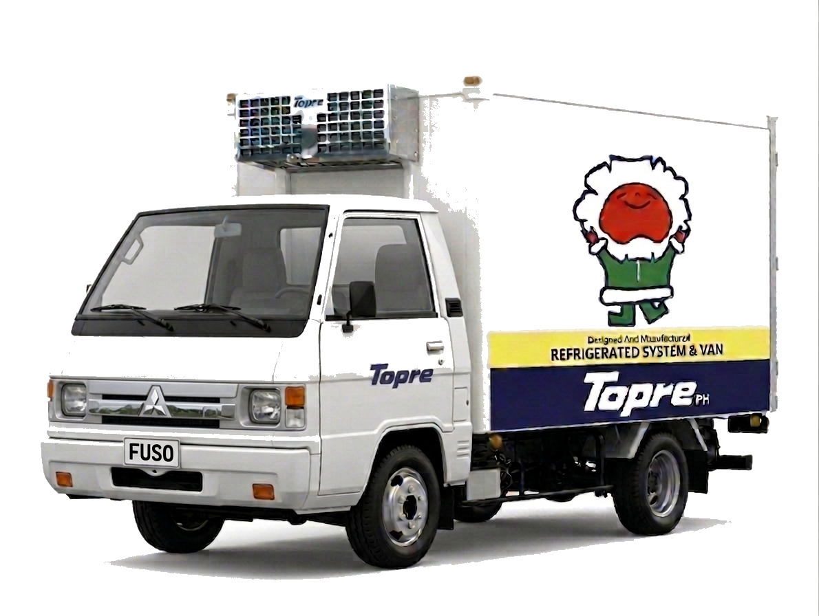 Topre 2-ton refrigerated truck
